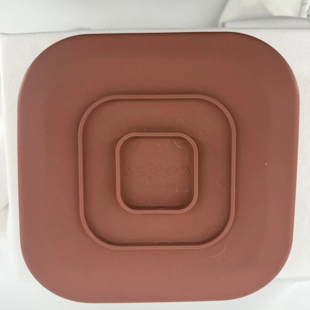 Reusable Silicone Air Fryer Liner Square‎ Baking Pan for Oven and Air Fryer